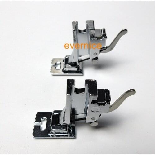 2 Sets High Shank 5 Grooves Pintuck Presser Foot For Singer Brother Janome Kenmore