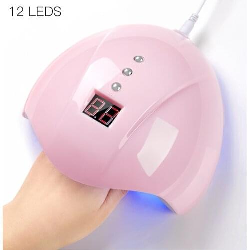 24W UV Light LED Nail Dryer UV LED Gel Nail Lamp Lamps for Manicure Pedicure Nail Art Tips Quick Drying Nail Machine Salon Tool