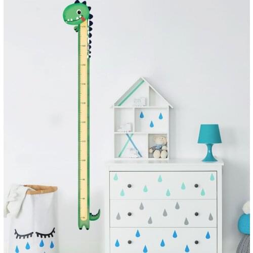 Safe Erasable Height Sticker Can Record Growth Height Paste Kindergarten Cartoon Childrens Room Childrens Wall Giraffe Sticker