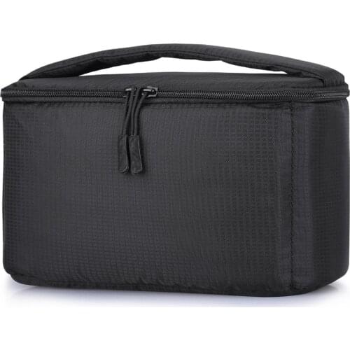 Lightweight Partition Padded Insert Protection Storage Camera Case Cover Photo Bag for Leica Nikon Canon Sony Panasonic Fujifilm