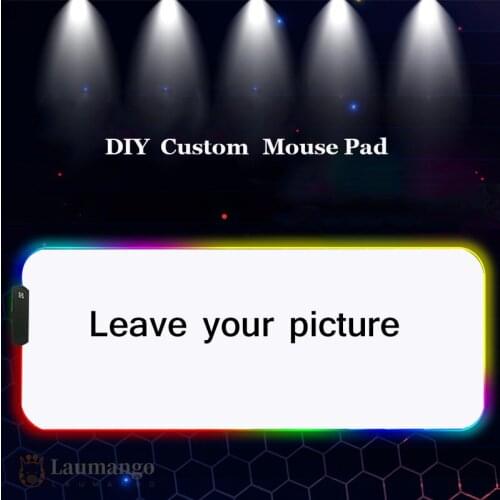 Led 900x400mm Gaming Mouse Pad RGB Computer Mousepad Gamer Custom DIY Design Large XXL Backlight Keyboard Desk Mat for CSGO