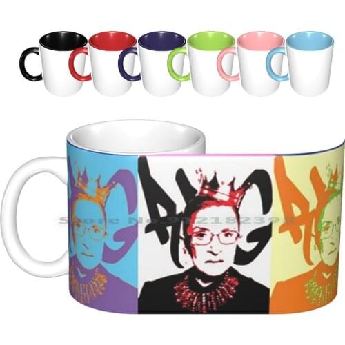 Ruth Bader Ginsburg Ceramic Mugs Coffee Cups Milk Tea Mug Notorious Rbg Notorious Rbg Ruth Bader Ginsburg Justice Womens Rights