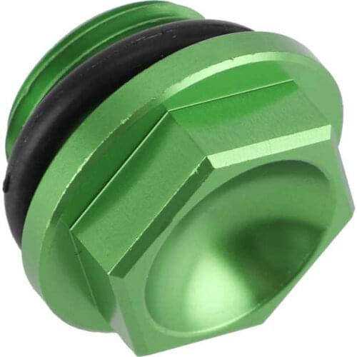 Oil Tank Cap Motorcycle Oil Filler Cap Screw Cover Fit for Kawasaki KX250 / KX250F / KX450F / KLX450R Oil Screw Cover