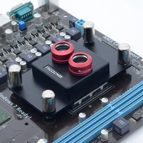 FREEZEMOD POOC Computer System PC CPU Water Cooler Block Liquid Block Cooling Micro-Channel for AMD AM3 AM4 Platform