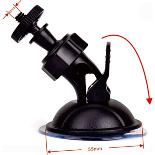 Dash Cam Mirror Mount Kit with 6mm Dash Cam .Suction cup holder of Car Dvr Camera.For Dvr Suction Cup Bracket