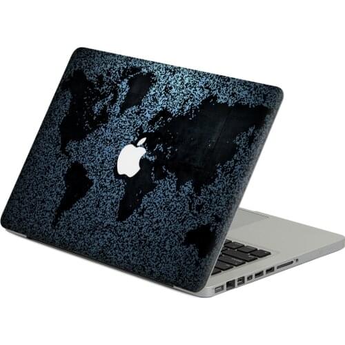 Abstract map Laptop Decal Sticker Skin For MacBook Air Pro Retina 11" 13" 15" Vinyl Mac Case Notebook Body Full Cover Skin