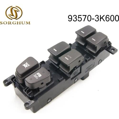 Front Left Side 93570-3K600 Electric Master Window Switch Button Console For 08-10 Hyundai Sonata 935703K600