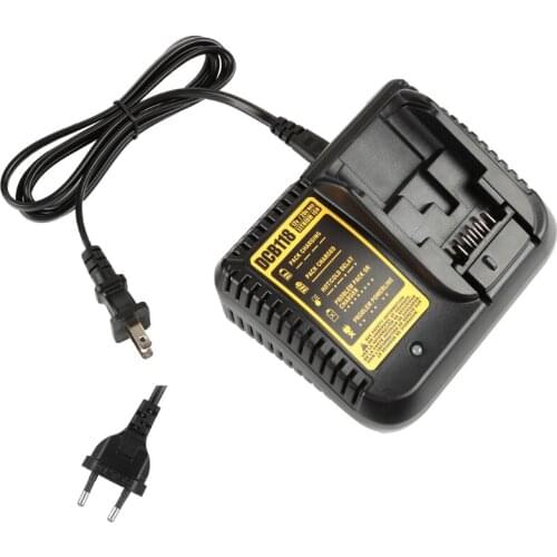 12V to 20V Battery Conversion Li-Ion Charger Tool DCB118 Adapter Power Mount Connector Black Battery Holder