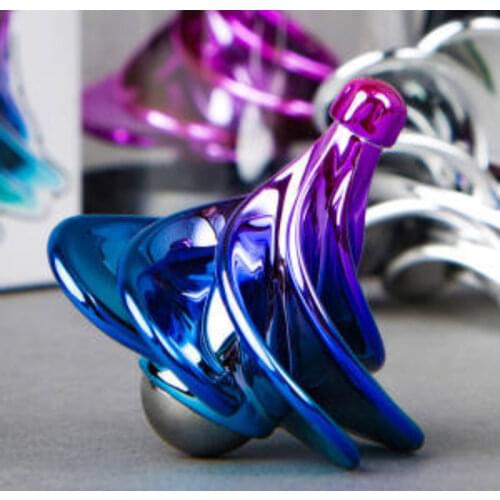 Spinner Gyro Toy Inertial Fingertip Stunt Gyroscope for Children Colorful Gyro Fidget Wind-driven Gyro Toys Kid Adult