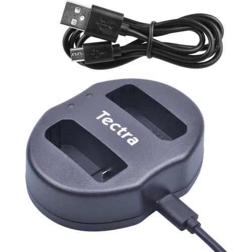 Tectra EN-EL14 EN-EL14A Battery Charger for Nikon P7100 D5600 D5500 D5300 D3500 D3200 D3400 D3300 D5100 D3100 USB Dual Charger