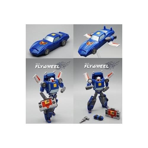 Transformation 10cm MFT MS25R 25r machinist Tracks Road Rage PVC Action Figure Model Doll Toy