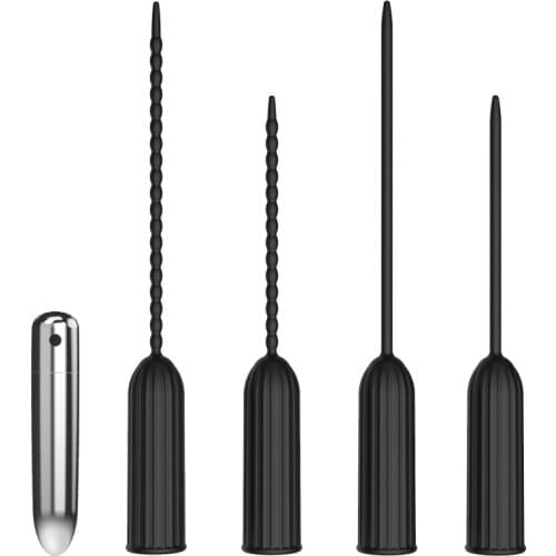 Penis Plug Urethral Vibrator Sex Toys For Men Adult Games Horse Eye Vibrator Silicone Adult Products Rechargeable Bullet