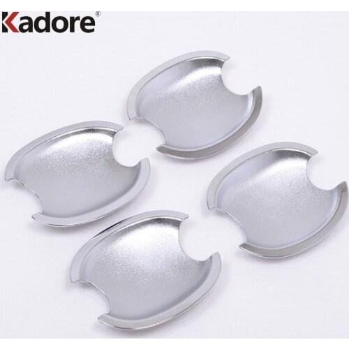 Exterior Accessories For Lavida For Jetta MK5 2006 2007 2008 2009 2010 ABS Chrome Side Door Handle Bowl Cover Trim Car Styling
