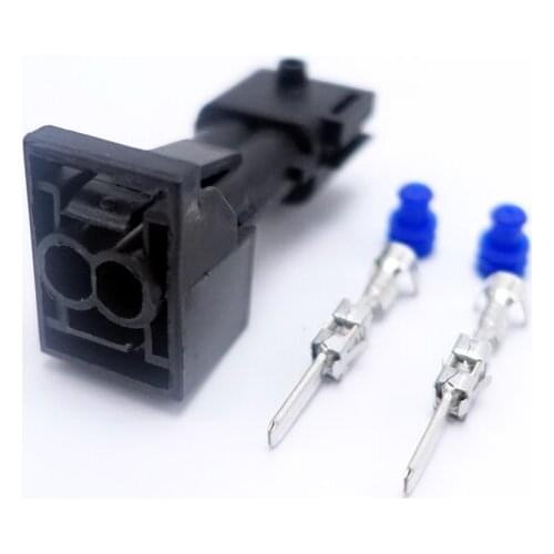 1 Set 2pin/way Waterproof Sealed Sensor Electrical Wire Connector Plug