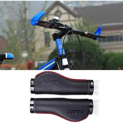 1Pair ZTTO Mountain Road Cycling Bike Bicycle MTB Handlebar Cover Grip Smooth Soft Rubber Anti-Slip Handle Grip Lock Bar End