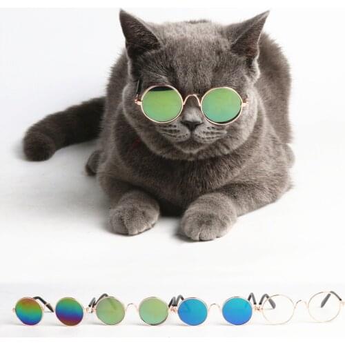 1PC Lovely Pet Cat Glasses Dog Glasses Pet Products For Little Dog Cat Eye-wear Dog Sunglasses Photos Pet Accessoires