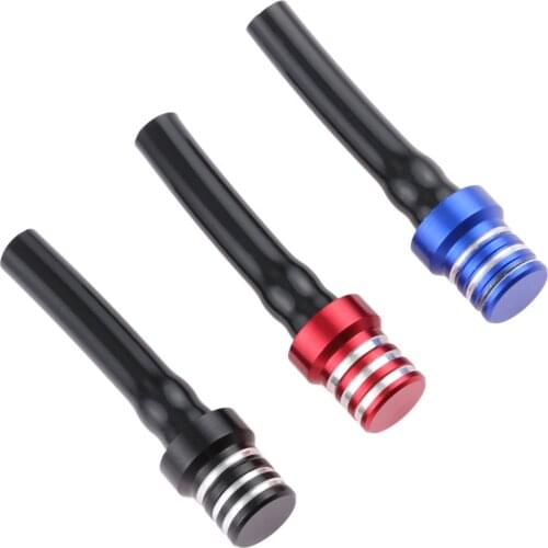 2Pcs Gas Fuel Tank Cap Valve Vent Breather Hose Tube For ATV PIT Dirt Bike one-way breather machined Fuel Tank Pipe ID6MM