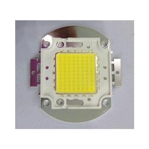 2PCS / LOT 80W white genuine power integrated chip lamp beads, beads Floodlight Lamp, LED integrated lamp beads
