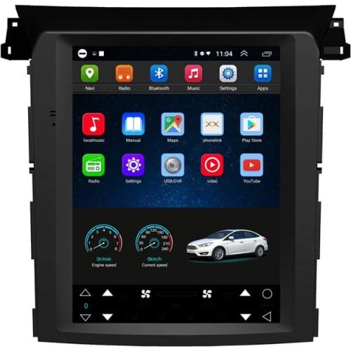 10.4" tesla style android car radio screen auto stereo for Subaru XV Navigation GPS Multimedia Video Player