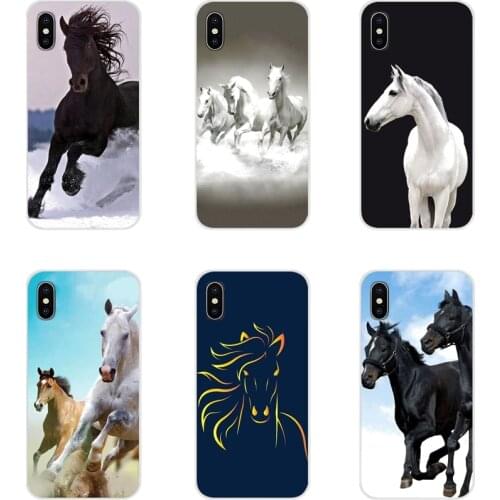 Running Horse clydesdale horse Silicone Case Cover For LG G3 G4 Mini G5 G6 G7 Q6 Q7 Q8 Q9 V10 V20 V30 X Power 2 3 K10 K4 K8 2017