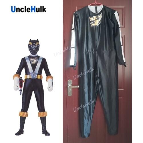 Engine Sentai Go-onger Go-On Black Cosplay Bodysuit | UncleHulk