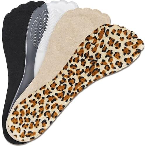 Four-color Fingers Seven-point Pad Self-adhesive High-heeled Shoes Soft and Elastic Female 7 Insoles Shock-absorbing Foot Pads