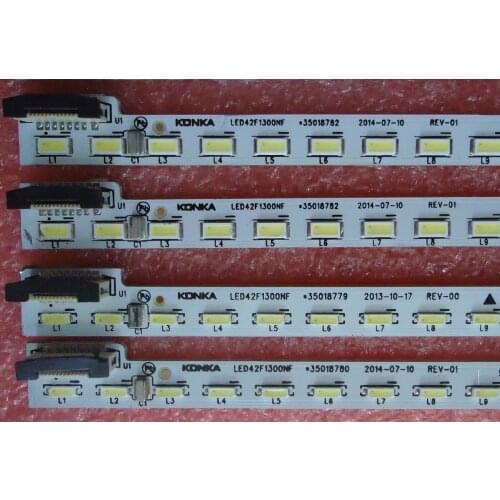 FOR konka LED42K11A LED42F1300NF Article lamp 35018782 37024256 35018780 35018779 1piece=72LED 535MM