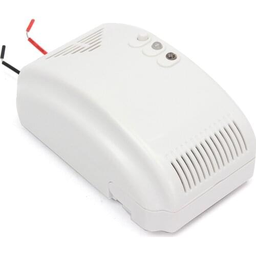 HFES Gas Alarm Detector Propane Sensor Wireless Gas Leakage Monitor Detector for Home Security Motorhome Camper Marine 12V