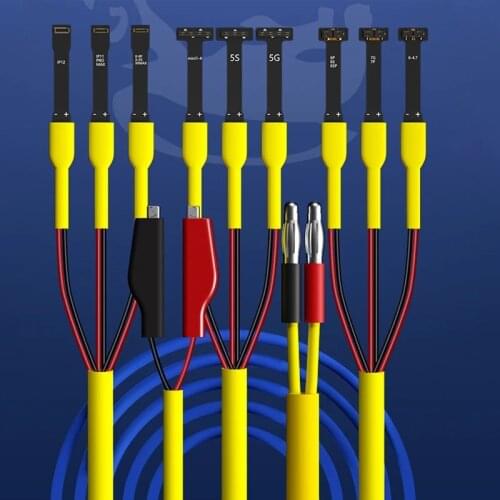 MECHANIC Power Test Boot Cable Support for iPhone 5S 6SP 7P 8P XR XS 11 12Mini 12Pro MAX for iPad Mini 1 2 3 4 Phone Repair Tool