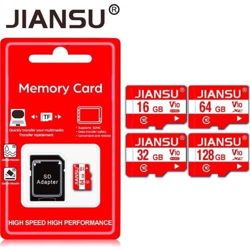 Memory Card 128GB High Performance Class 10 16GB Micro SD Card for Car DVR MiniSD 32GB 64GB Fast Speed TF Cards for Smartphone