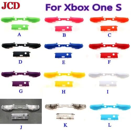 For XBOX ONE Slim LB RB Button Black Bumpers Triggers Buttons LB RB For Xbox One S Elite Controller