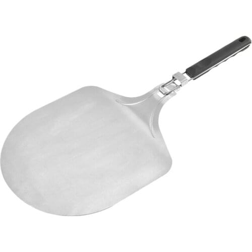 New Pizza Peel - Pizza Paddle with Folding Handle-Pizza Spatula 12Inch Accessory for Baking Homemade Pizza