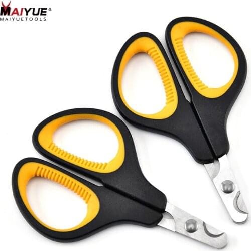MAIYUE Pets Claw Treatment Cat Dog Nail Clippers Toe Tool Trimmer Nail Scissor Animal Pet Nail Clippers