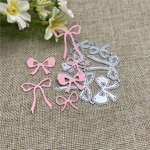 Bow decoration Metal stencil mold Cutting Dies decoration scrapbook die cuts Album Paper Craft Embossing DIY Card Crafts