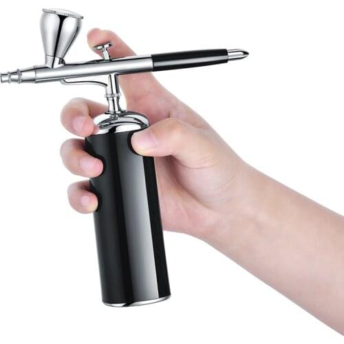 Multi Purpose Use Super Works Small Auto Start Stop Function Airbrush Kit With Compressor Set Pneumatic Tool