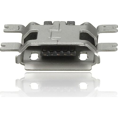 1/2/5/10/20 PC Micro USB Type B Female 5Pin Socket 4Legs SMT SMD Soldering Connector 30Ohm Feamle Soldering Connector