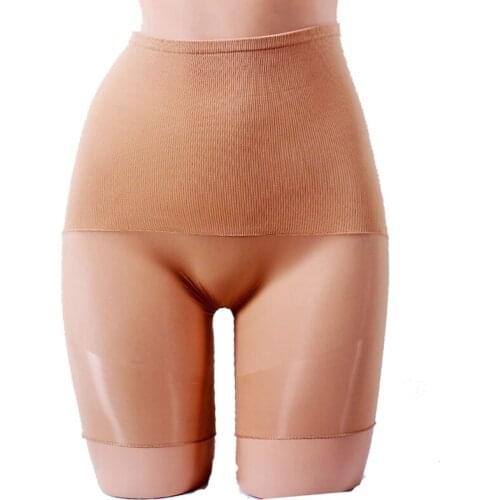 Women Sexy Lingerie Oil Glossy Transparent Ladies Panties Stocking Briefs Shorts Breathable Nylon Underpants Erotic Underwear