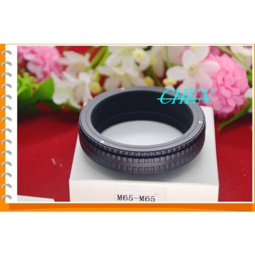 M65 Lens to M65 Camera Adjustable Focusing Helicoid Ring Adapter M65-M65 17-31mm Macro Extension Tube M65-M65