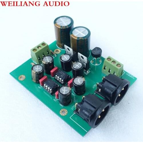 Weiliang Audio DRV134PA Dual-channel / Single-ended signal change To XLR balance output