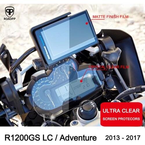 ROAOPP Motorcycle Cluster Scratch Protection Film Cluster Screen Protector for BMW R1200GS LC Adventure ADV R1200/R 1200 GS