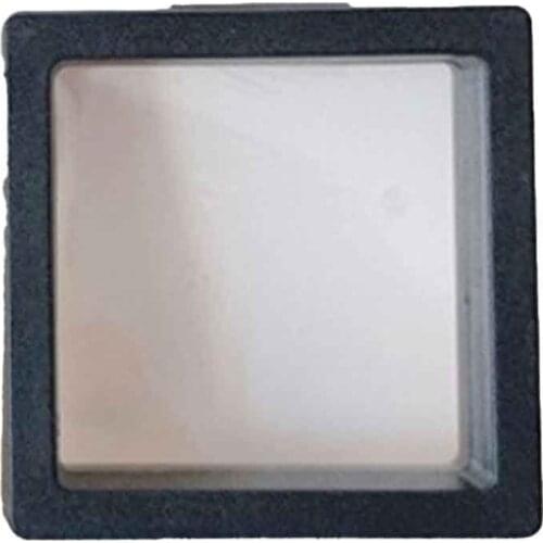 1 *Jewelry Box 7cm*7cm Outside Diameter Portable Square Earrings Ring Necklaces Film Anti-oxidation Jewelry Box