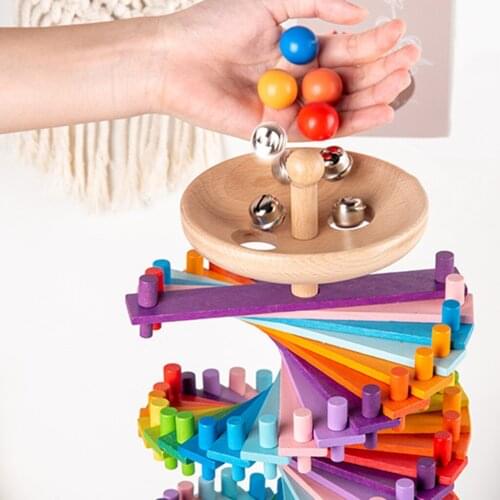253 Pieces Baby Wood Building Blocks Room Decoration Educational Learning