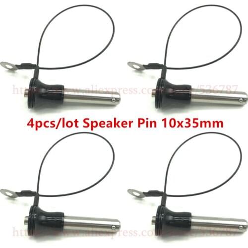 4PCS Y1035 Line Array Speaker Accessories Pin 10x35mm For Subwoofer Professional Audio DJ Portable Mixer Console Woofer