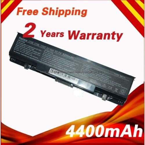 Golooloo 4400mAh Laptop Battery For Dell Studio 1735 1737 312-0708 312-0711 312-0712 KM973 KM974 KM978 MT335 MT342 PW823 PW824
