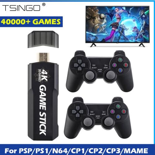 TSINGO PAP KIII Handheld Game Player 16GB 64Bit Built-in 3000 Classic Game Multifunction Video Game Console Support AV Output K3