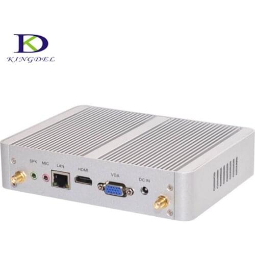 Kingdel Micro Desktop PC,HTPC,Intel Celeron N3150 Quad Core,Core i3 4005U i3 5005U,HDMI,VGA,4*USB3.0,300M Wifi,Windows10 Mini PC