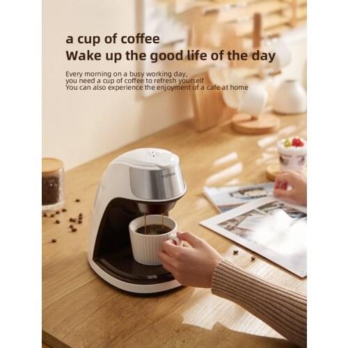 300ml Drip Coffee Machine Home Small Portable Semi-Automatic Coffee Machine Office Scented Tea Brewing Machine