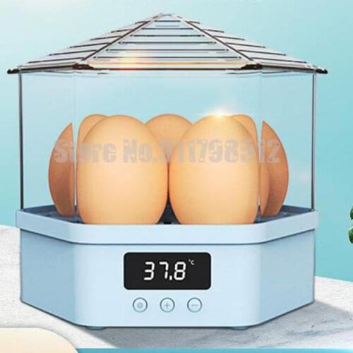 Mini Incubator Chicken Duck Bird Egg Small Childrens Incubator Household Automatic Intelligent Constant Temperature Incubator