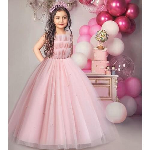 Christmas Girls Dresses Birthday party Formal Evening Gown Princess Dress Flower Girls teens Children Clothing For Girl Clothes
