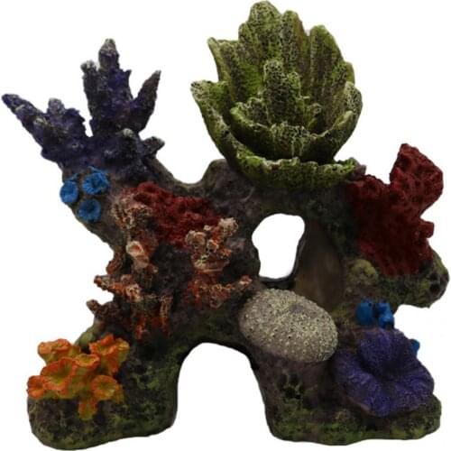 Decorative Easy to Clean Decorative Artificial Landscape for Fish Tank